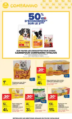 Carrefour Market - Prévisualisation de Carrefour Market Les produits carrefour valide à partir de 25/08/2026 | Page: 44 | Produits: Croquettes, Agneau, Poulet, Croquettes pour chiens