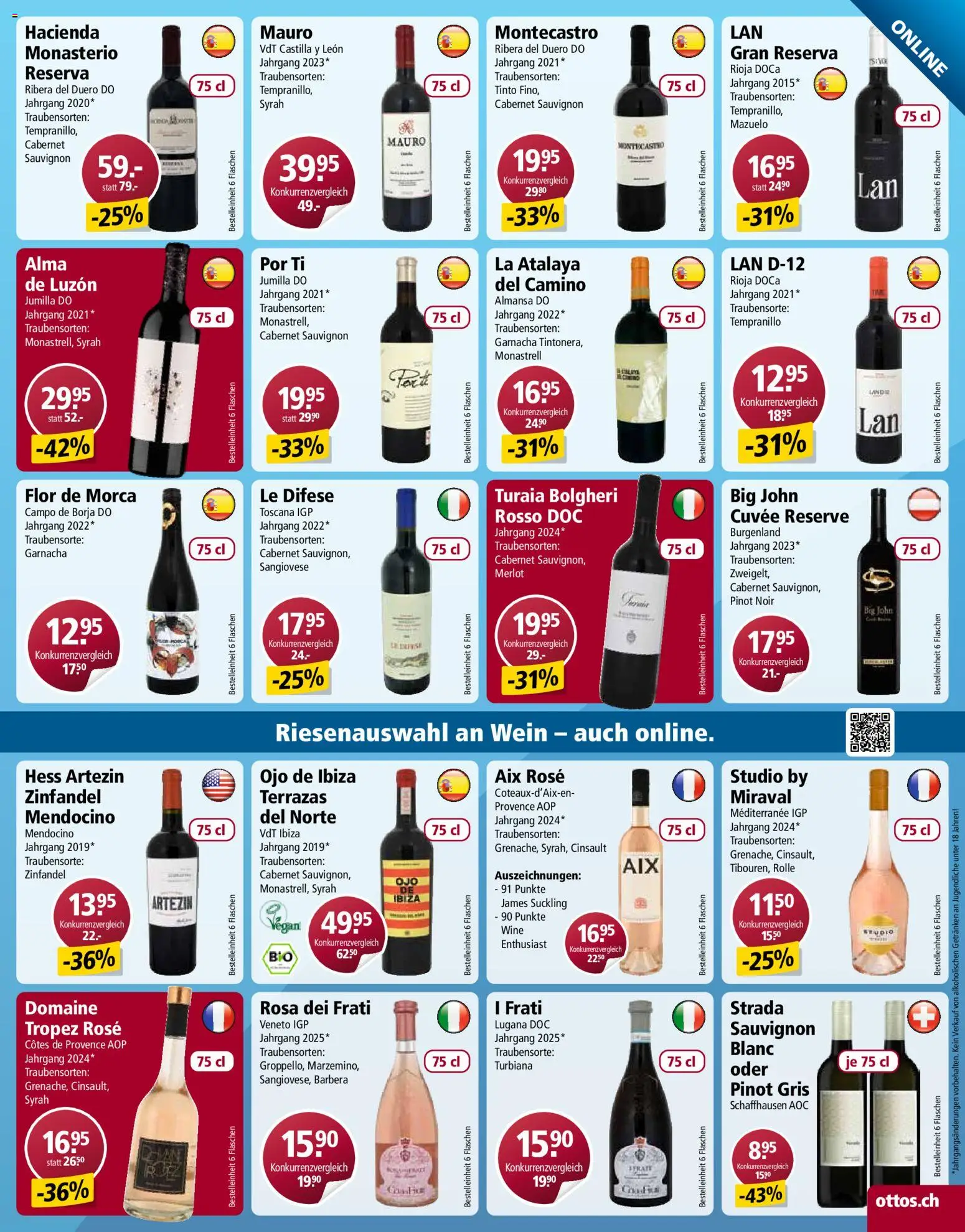 Otto's aktionen – gültig ab 04.08.2026 | Seite: 16 | Produkte: Merlot, Wein