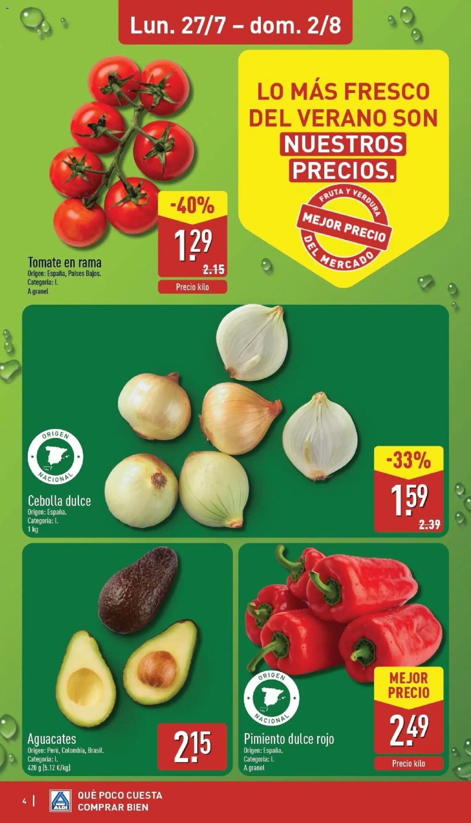 Aldi folleto Península │ válido desde el 27/07/2026 | Página: 4 | Productos: Κάδος απορρυμάτων, Παγωμένο τσάι