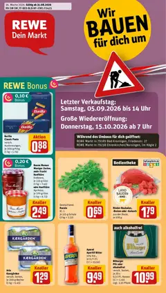 Rewe Prospekt Breisach Am Rhein ab 31.08.2026 gültig