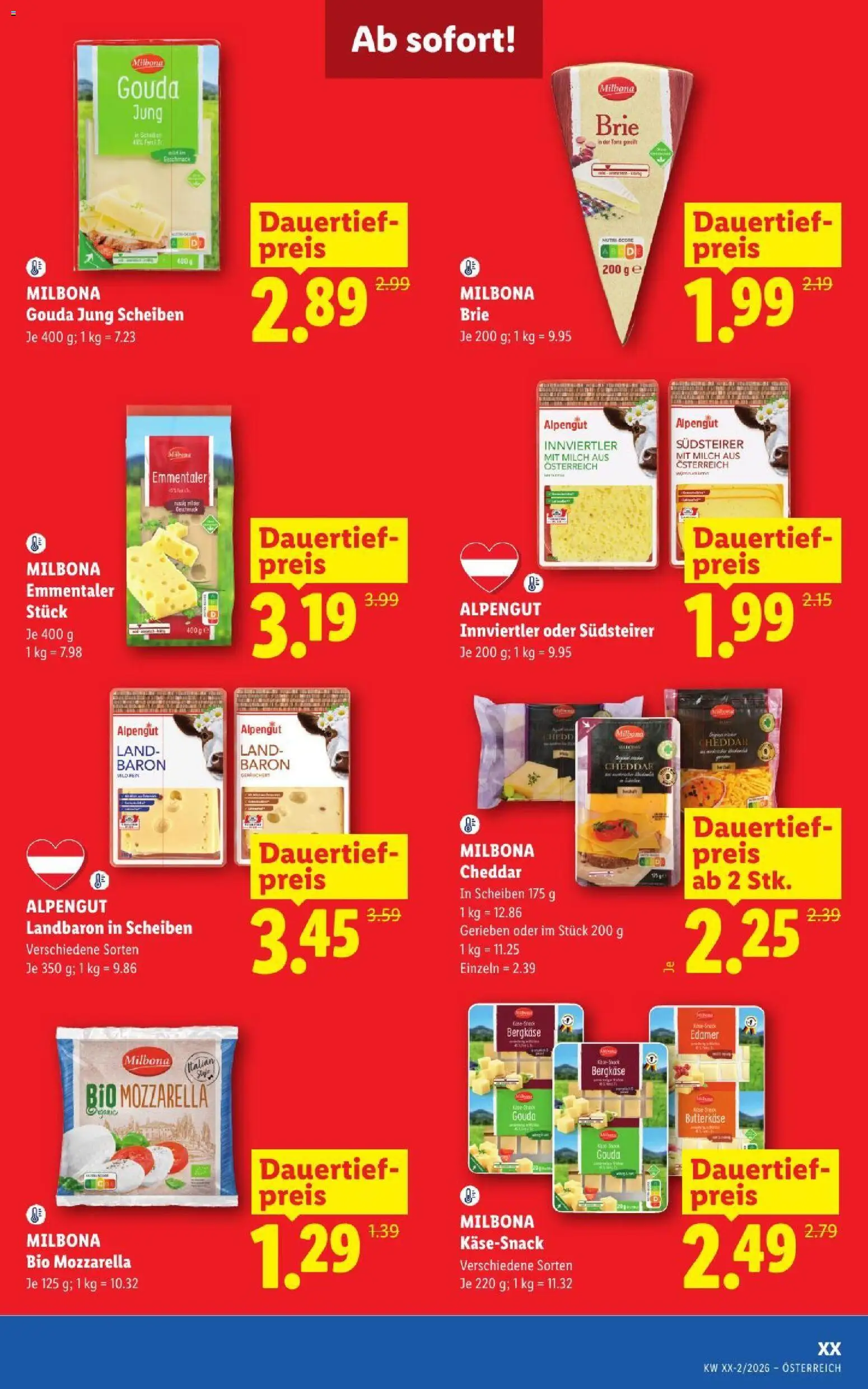 Lidl - Flugblatt gültig ab 20.08.2026 | Seite: 48 | Produkte: Milch