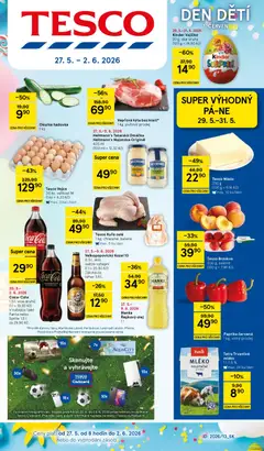 Náhled letáku Tesco leták - Hypermarket od 27.05.2026