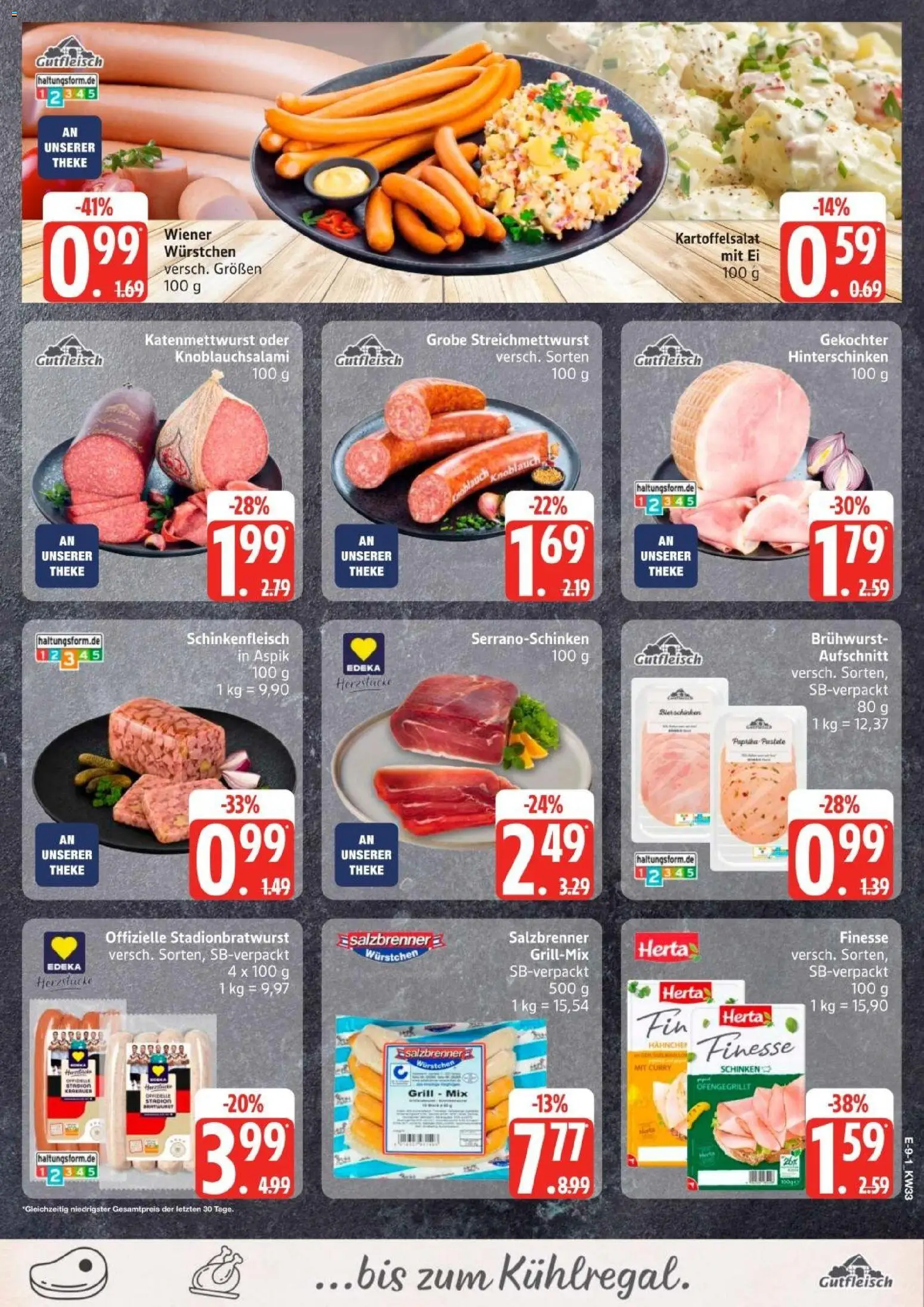 Edeka Prospekt Hamburg – gültig ab 10.08.2026 | Seite: 11 | Produkte: Grill, Theke, Bratwurst, Knoblauch