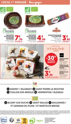 bi1 - Prévisualisation de bi1 Local Engagé valide à partir de 07/07/2026 | Page: 20 | Produits: Fraise, Miel, Rouleau, Pain