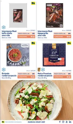 Makro folder - Smart chef - Voorbeeld van een folder van Makro, geldig van 01-11-2026 | Pagina: 27 | Producten: Video, Carpaccio