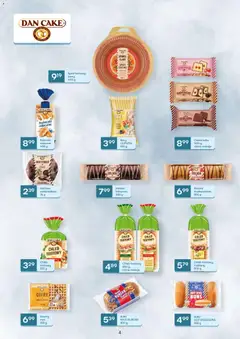 Pogląd oferty "Eurocash gazetka - Oferta Handlowa" - ważna od 04.05.2026 | Strona: 4 | Produkty: Chleb tostowy, Rolada, Ciasto, Bezy