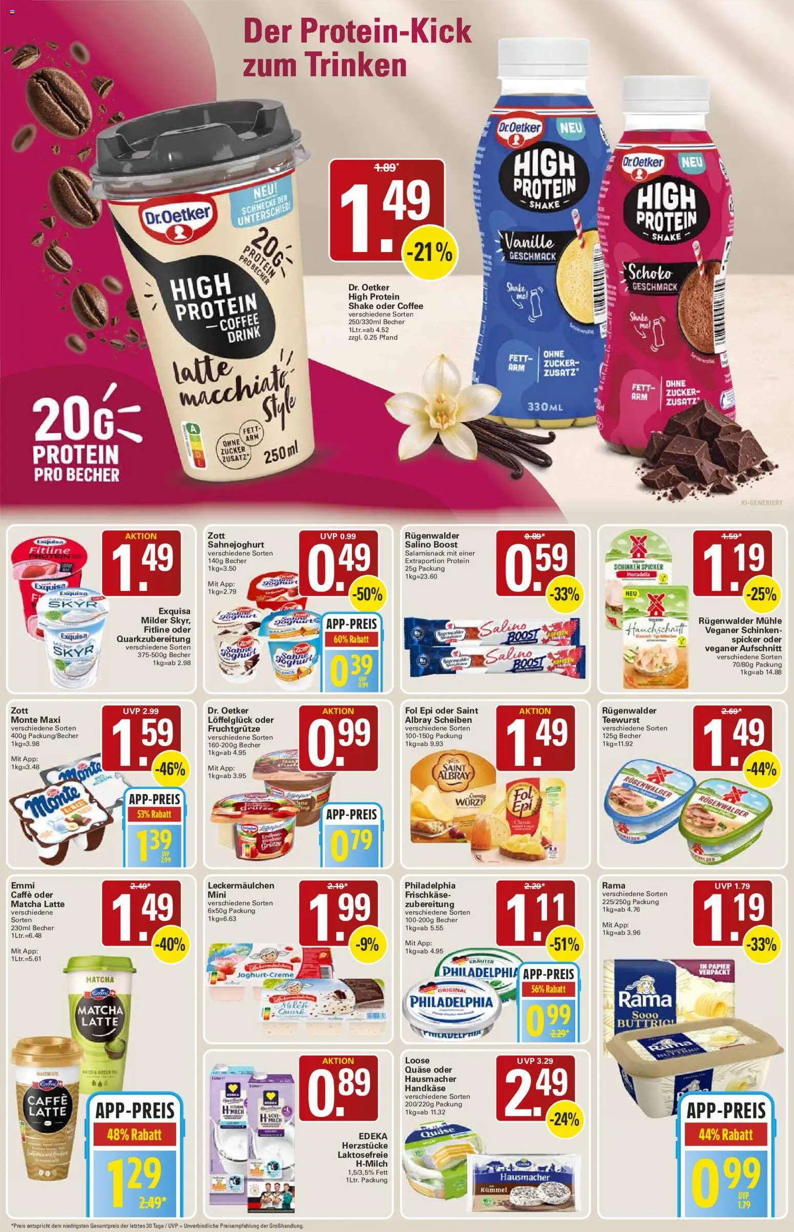 WEZ Prospekt – gültig ab 21.09.2026 | Seite: 6 | Produkte: Joghurt, Skyr, Vanille, Schinken