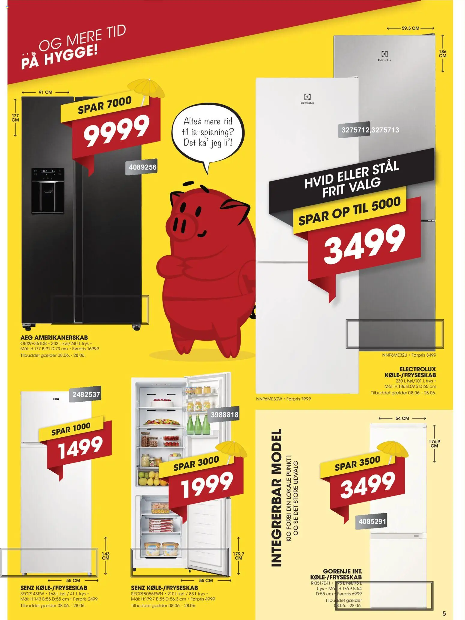 Punkt1 tilbudsavis – gyldig fra 08.06.2026 | Side: 5 | Produkter: Æg