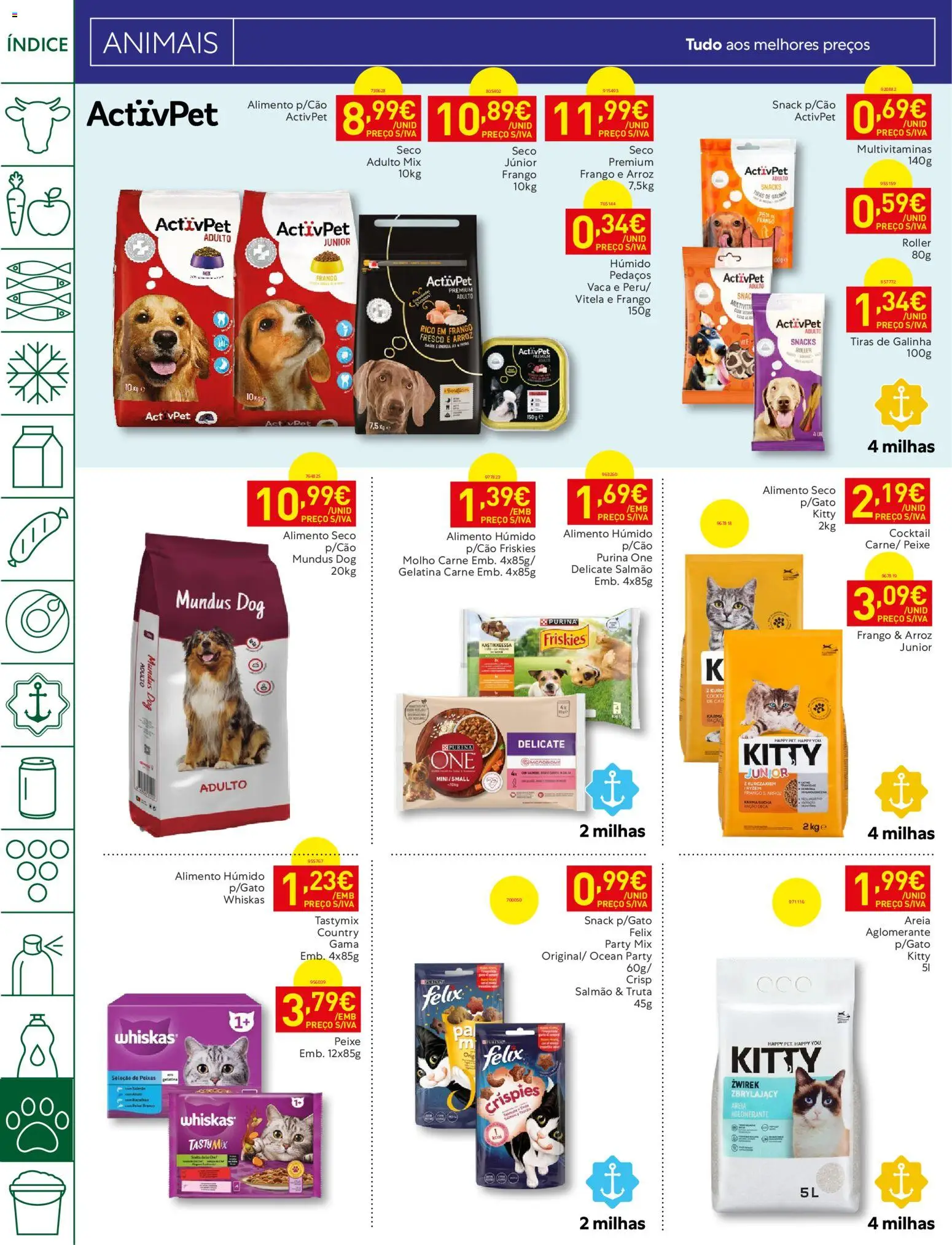 Recheio folheto │ válido de 20/10/2026 | Página: 38 | Produtos: Multivitaminas, Frango, Snacks, Truta