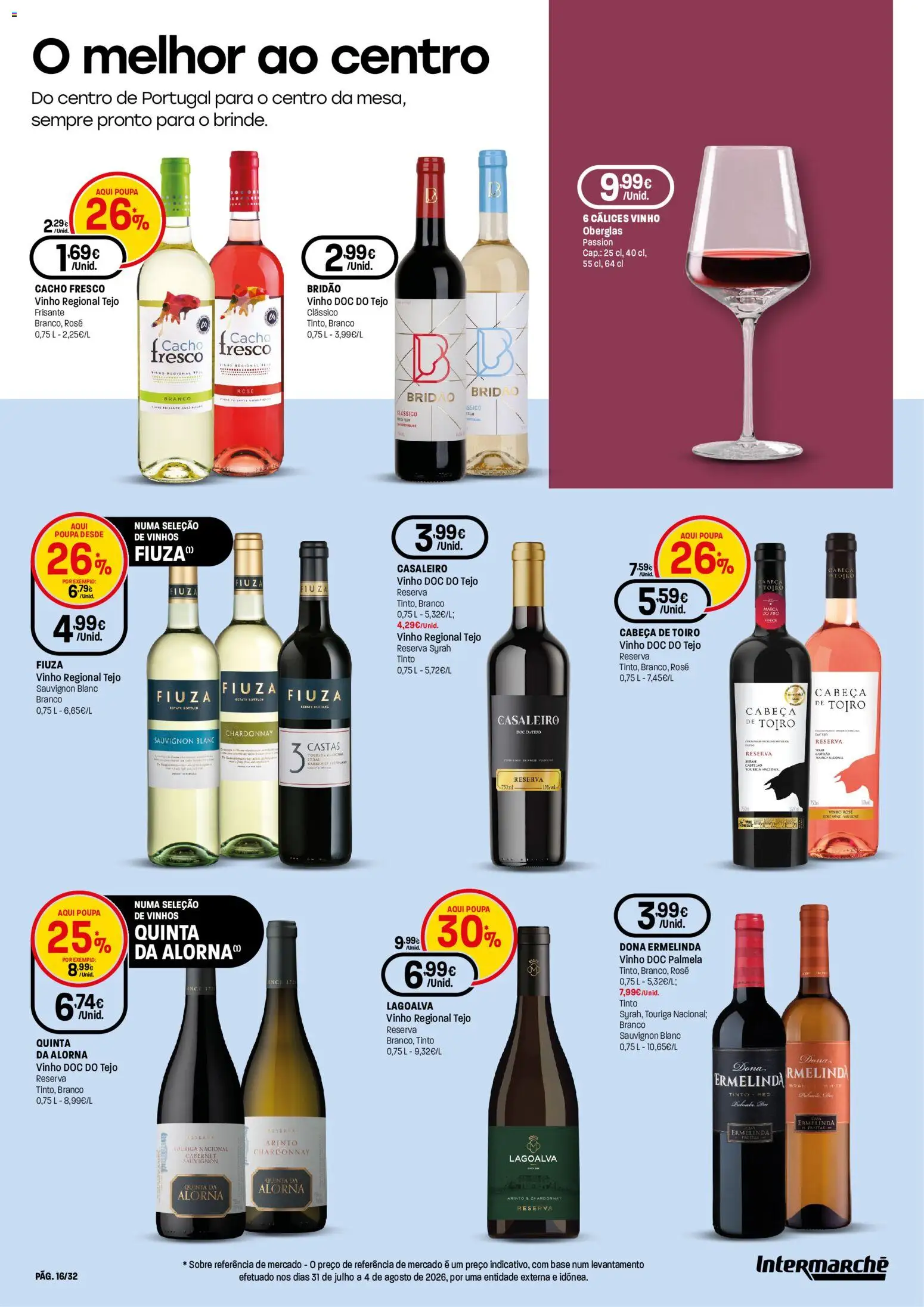 Intermarché folheto Especial Vinhos Super │ válido de 10/09/2026 | Página: 16 | Produtos: Vinho rosé, Base, Vinho