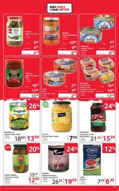 Ofertele Selgros valabile de la 02.10.2026 | Pagină: 15 | Produse: Pate, Ardei iute, Porumb, Zacuscă