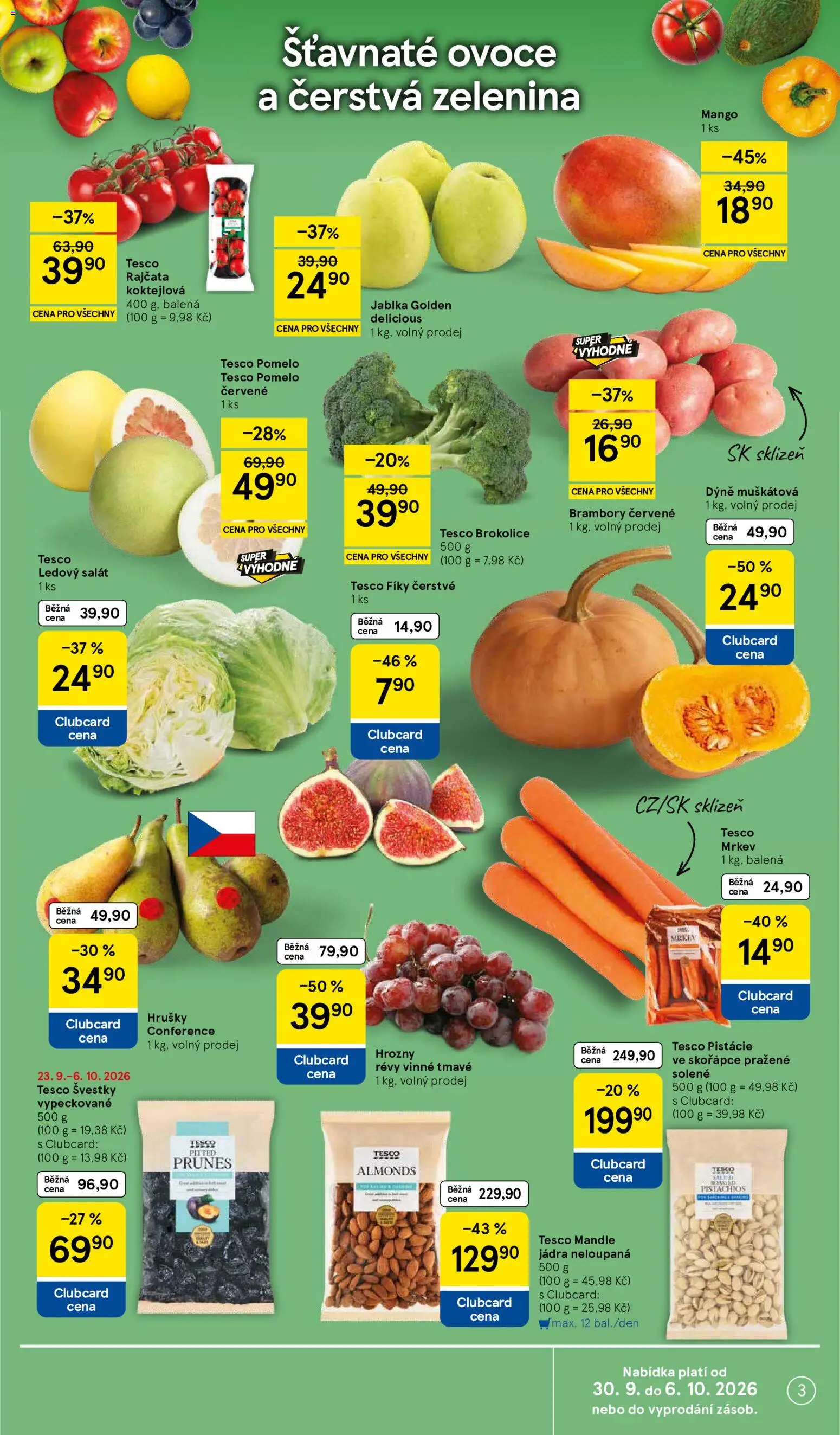 Tesco leták - Hypermarket od 30.09.2026 | Strana: 3