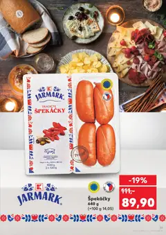 Náhled letáku TRADIČNÍ ŠPEKÁČKY, TRADIČNÍ ŠPEKÁČKY 640 g od 24.06.2026 | Strana: 31