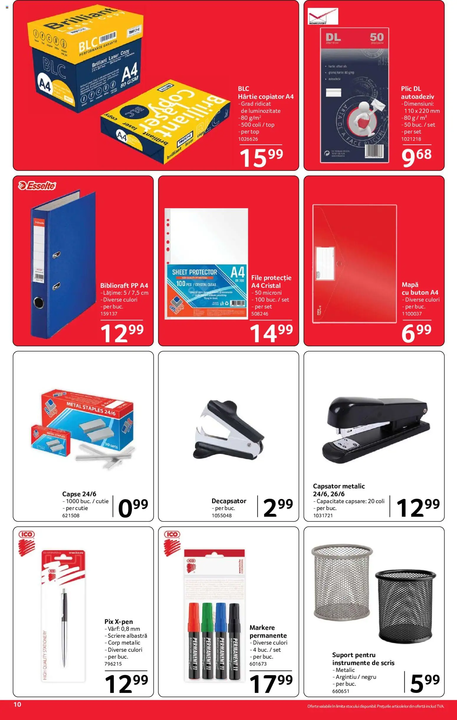 Noul catalog Selgros – valabil de la 10.07.2026 | Pagină: 10 | Produse: Top, Cutie