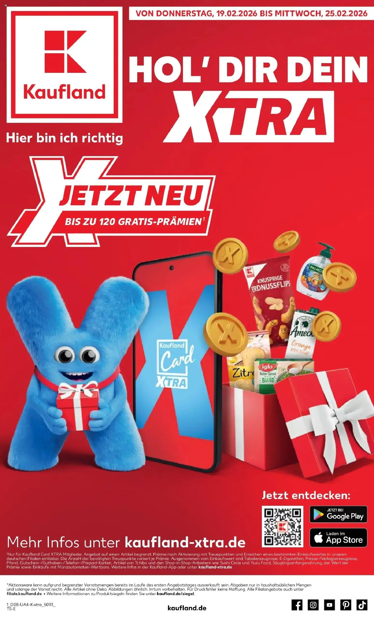 Kaufland prospekt Hermeskeil	 – gültig ab 19.02.2026 | Seite: 1 | Produkte: Iglo, Zitronen
