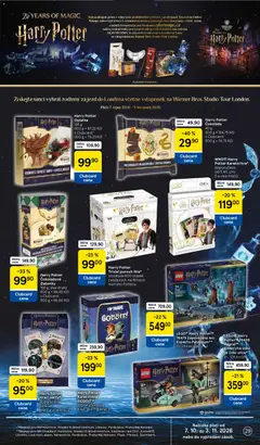 Náhled letáku Tesco leták - Hypermarket od 14.10.2026 | Strana: 29 | Produkty: LEGO, Čokoláda, LEGO Harry Potter, Harry Potter
