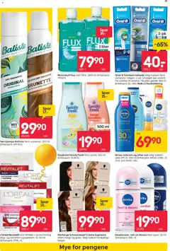 Forhåndsvisning av Rusta kundeavis gyldig fra 27.04.2026 | Side: 19 | Produkter: Munnskyll, Nattkrem, Павільйон, Shampoo