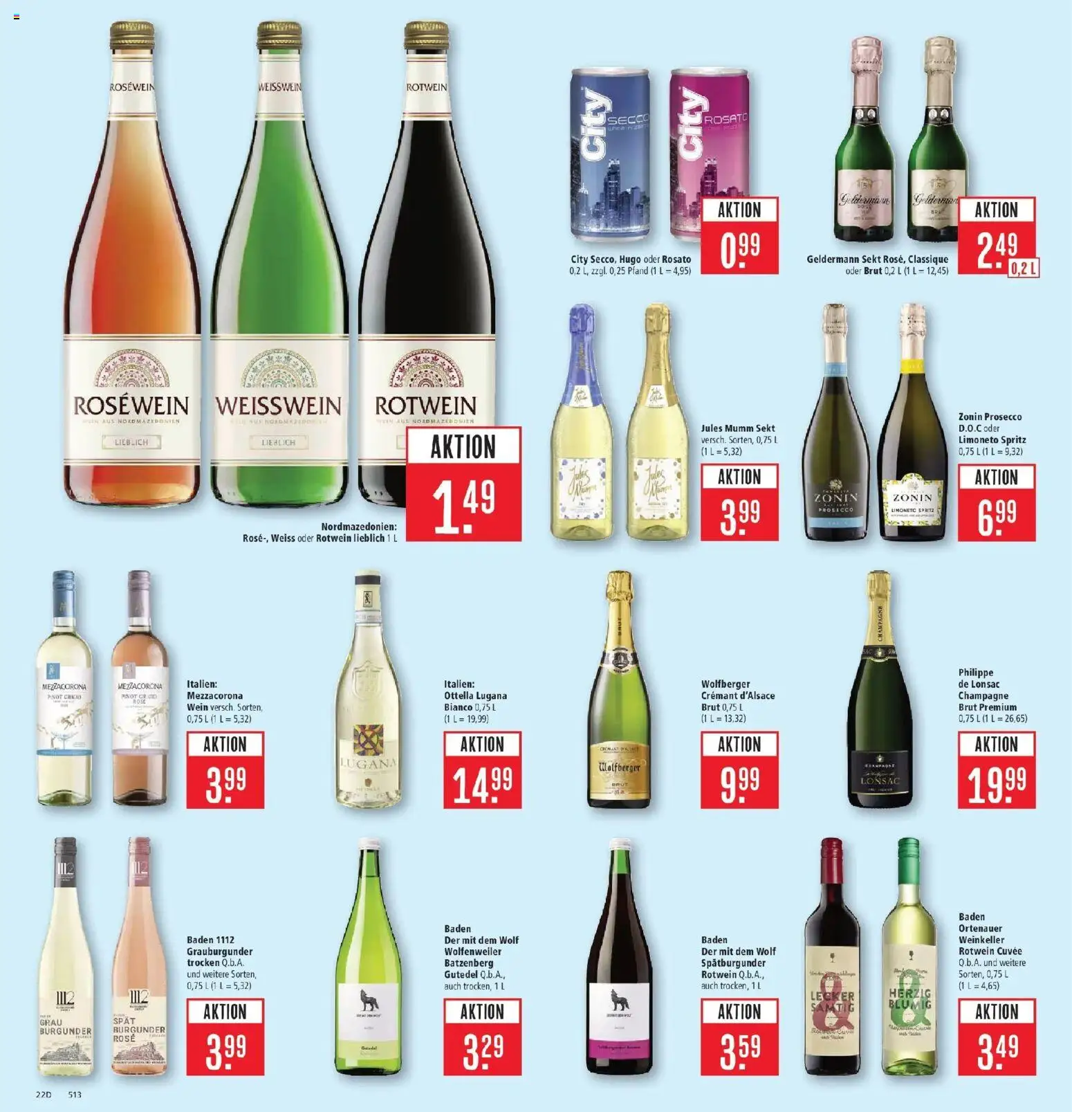 Marktkauf Prospekt Weil Am Rhein	 – gültig ab 27.04.2026 | Seite: 26 | Produkte: Weißwein, Sekt, Jules mumm, Prosecco