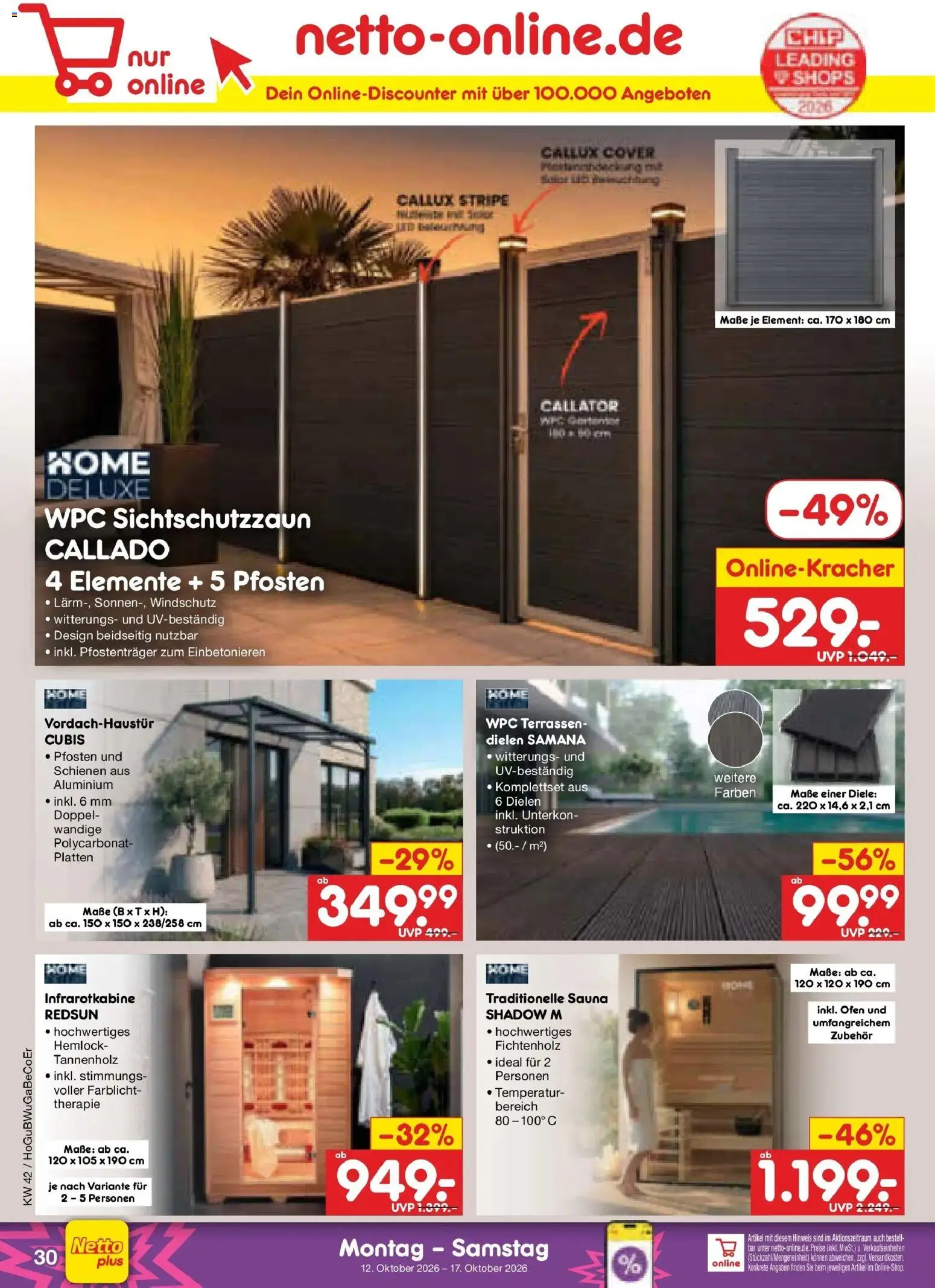 Netto Marken-Discount Prospekt Leipzig (ab 12.10.2026) » Angebote | Seite: 42 | Produkte: Ofen
