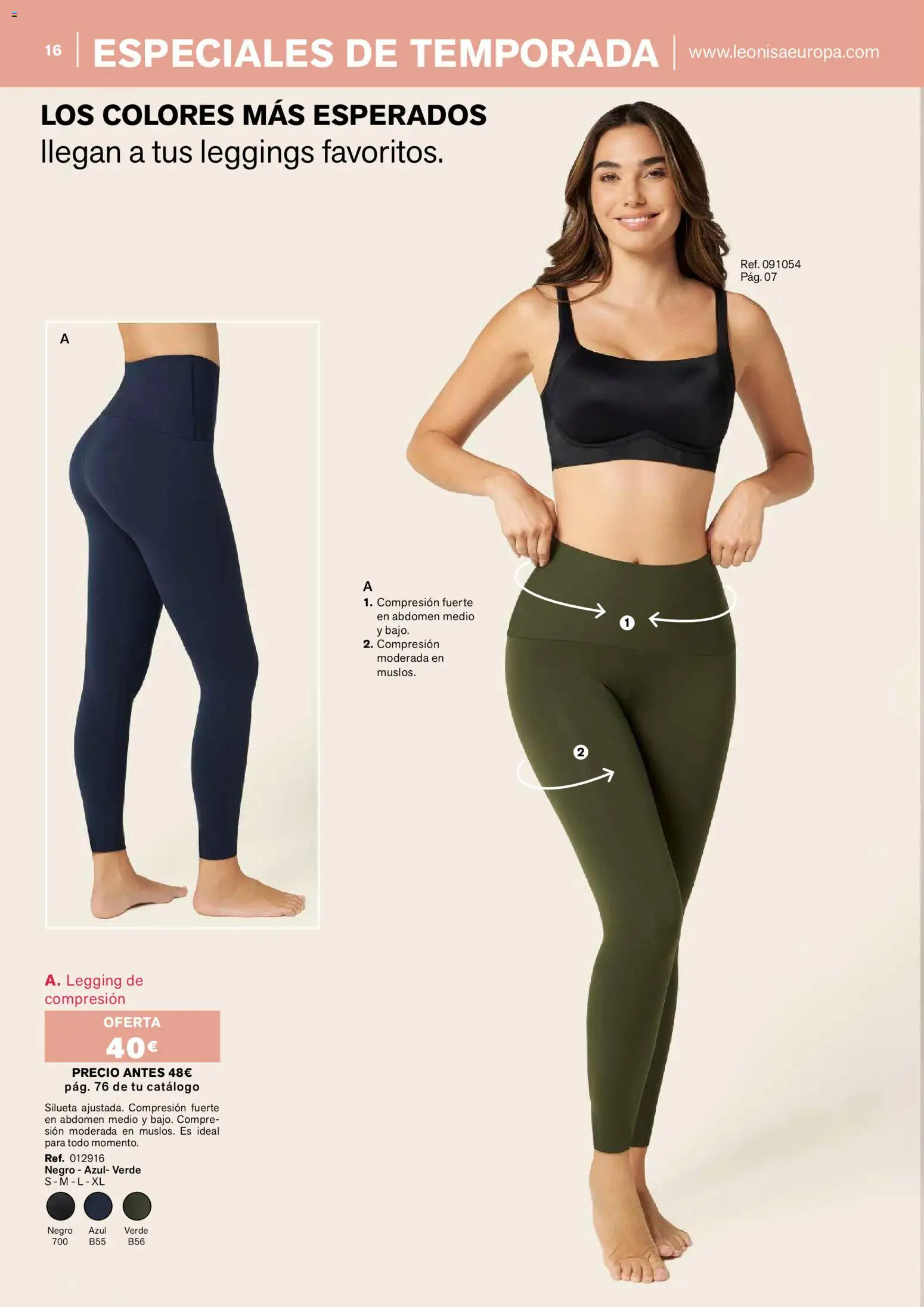 Leonisa Magazine │ válido desde el 01/10/2026 | Página: 16 | Productos: Leggings