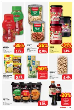 Plodine Katalog - Pregled kataloga iz trgovine Plodine, vrijedi od 20.05.2026 | Stranica: 33 | Proizvodi: Začini, Džem, Vegeta, Kuhinja