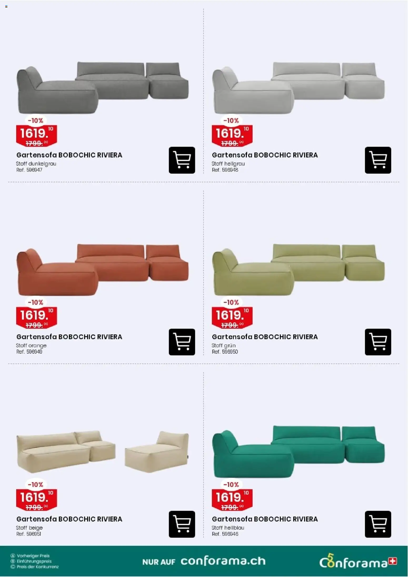 Conforama aktionen Gartensofa – gültig ab 07.10.2026 | Seite: 17
