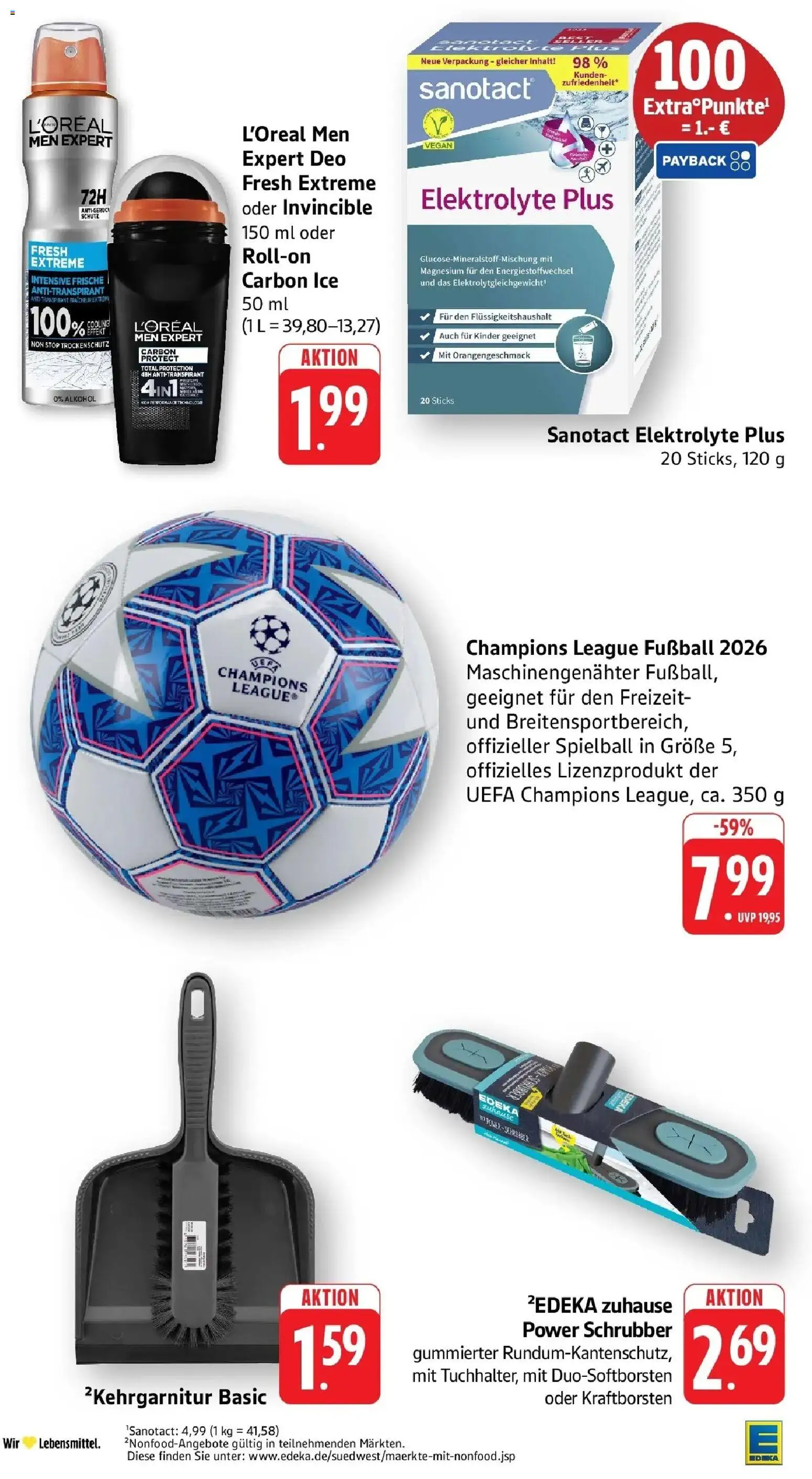 Angebote – gültig ab 27.04.2026 | Seite: 47 | Produkte: Fußball, Antitranspirant