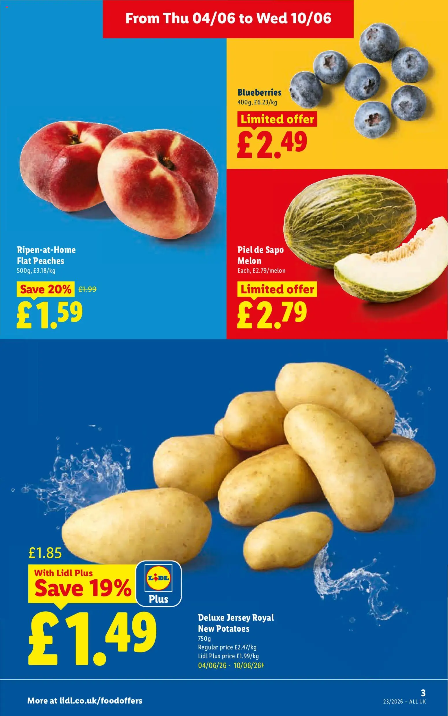 {H1} | Page: 3 | Products: Blueberries, Potatoes