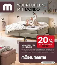 Möbel Martin Katalog Mondo ab 01.09.2026 gültig