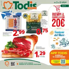 Anteprima del volantino Todis volantino Rione valido a partire dal 09/07/2026
