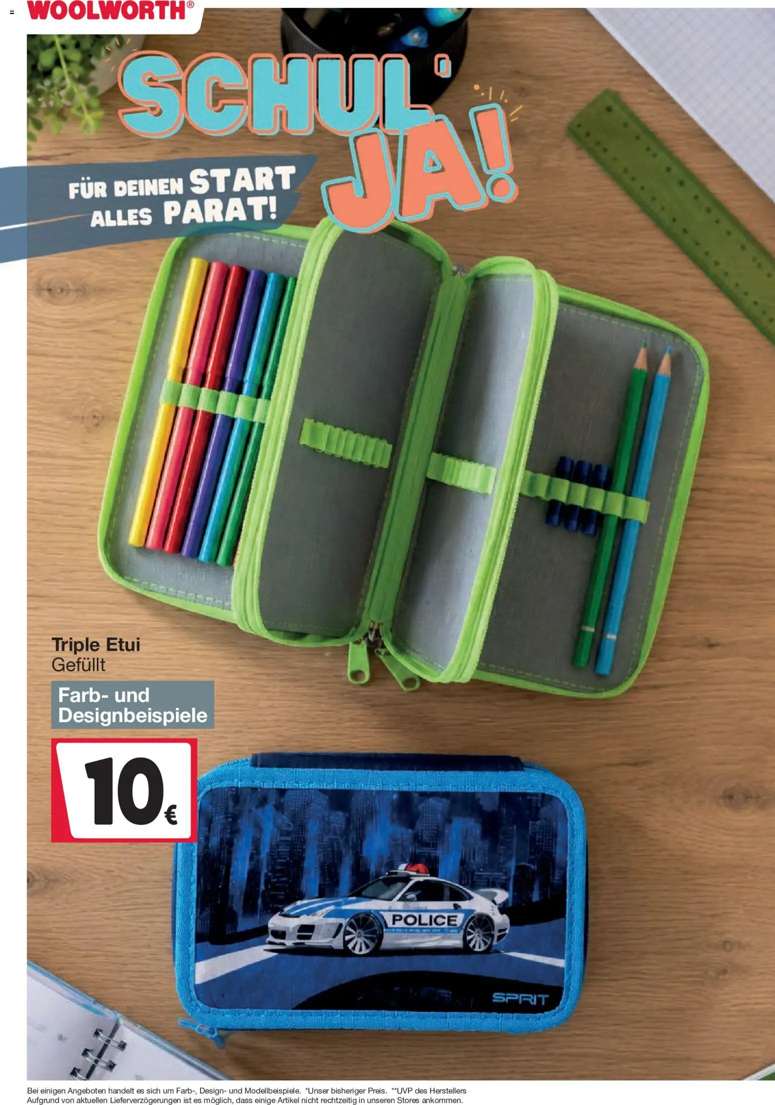 Woolworth Prospekt zum Schulstart – gültig ab 03.08.2026 | Seite: 15