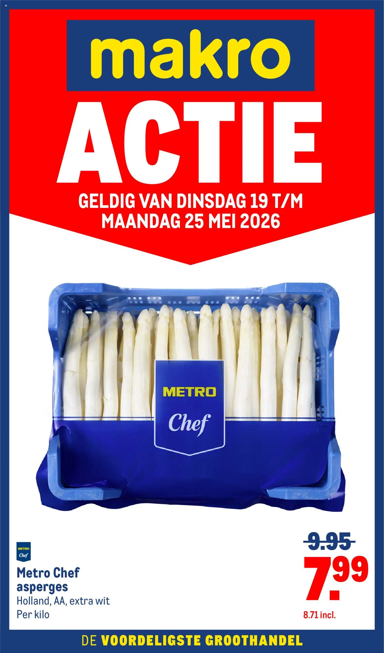 {H1} | Pagina: 1 | Producten: Asperges