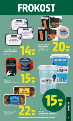 Varmrøget- Røget-, Gravad laks eller Coop rejer*, 100-170 g. Kg-pris maks. 200,00. Frit valg. 1 stk. gyldig fra 18.06.2026 | Side: 11
