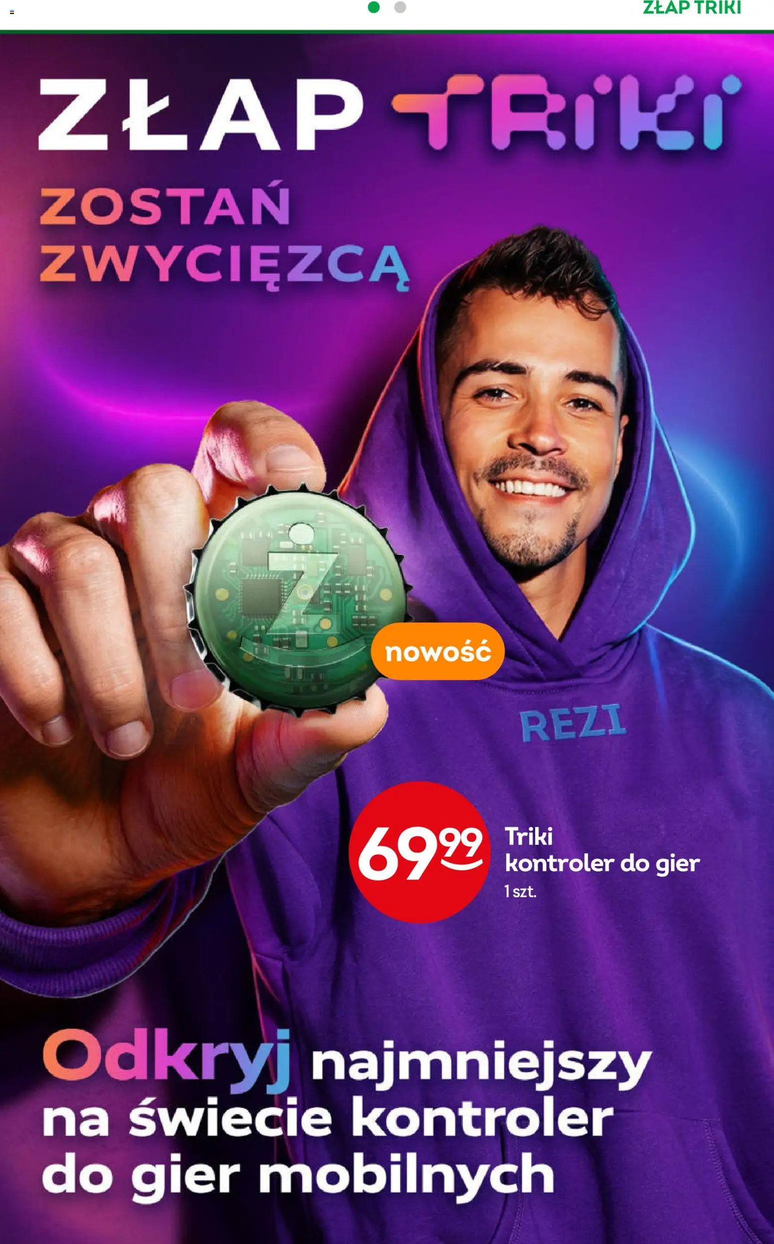 Żabka gazetka od 03.06.2026 | Strona: 22 | Produkty: Kontroler