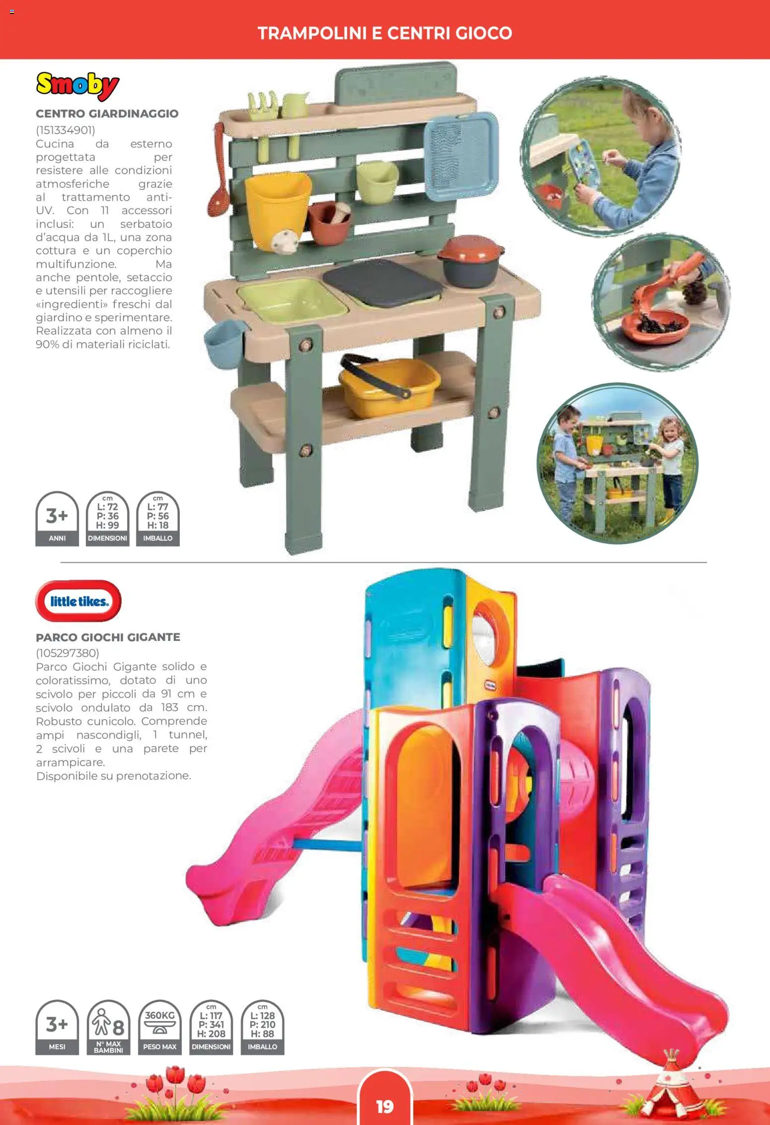 Volantino Toys Center del 02.04.2026 | Pagina: 21 | Prodotti: Setaccio, Scivolo, Gioco