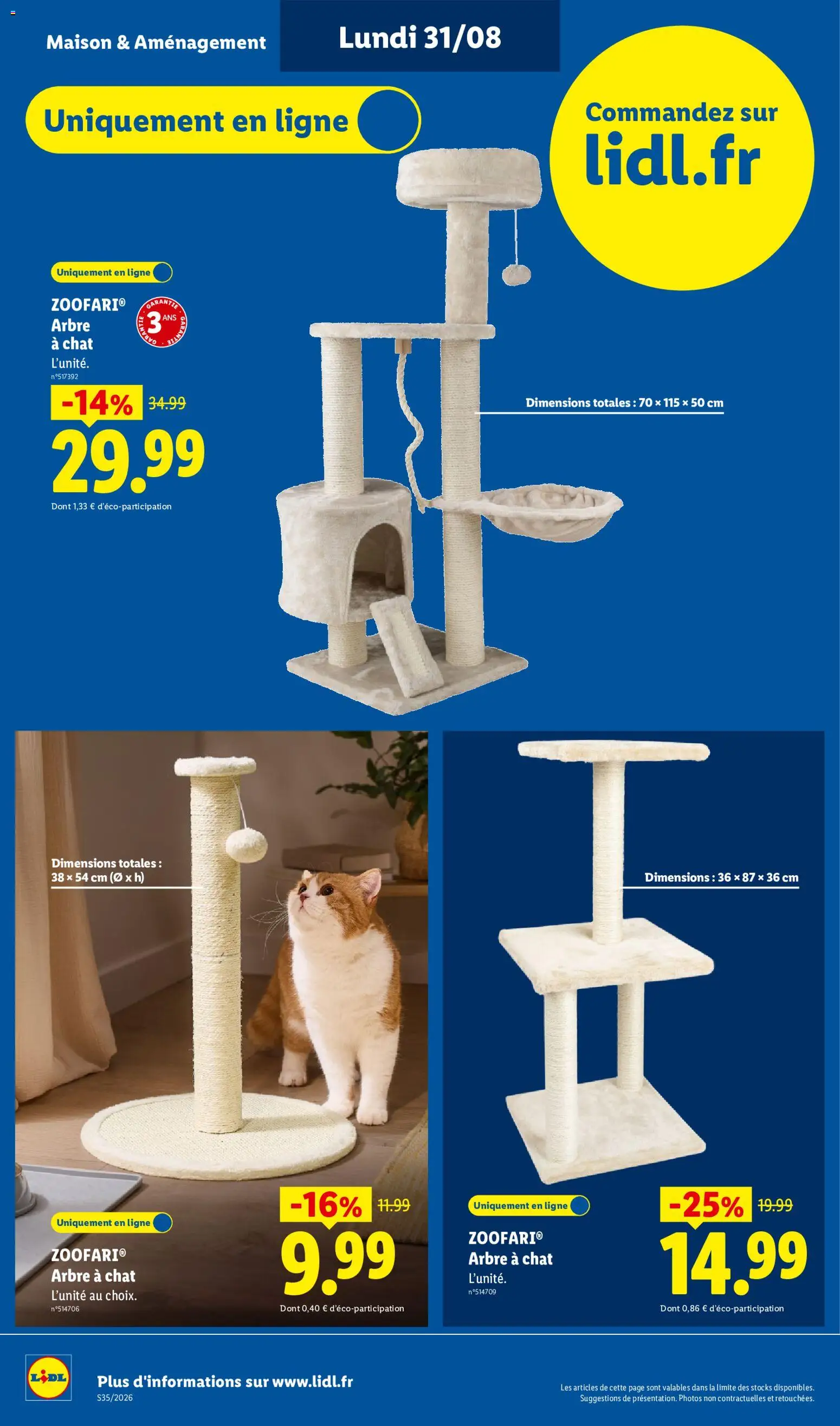 {H1} | Page: 6 | Produits: Arbre à chat