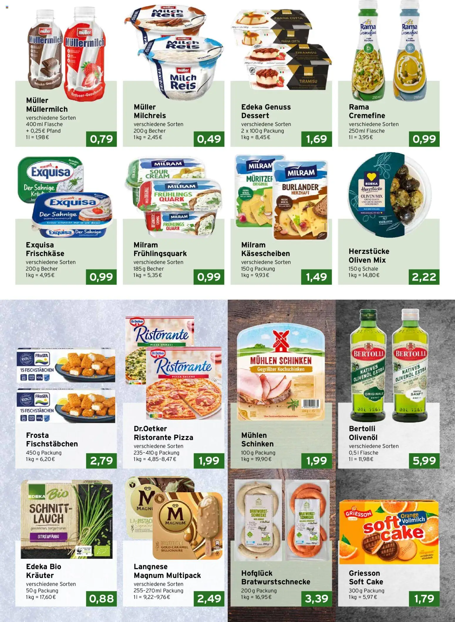 CAP Markt Prospekt – gültig ab 18.05.2026 | Seite: 2 | Produkte: Fischstabchen, Müllermilch, Schinken, Frischkase