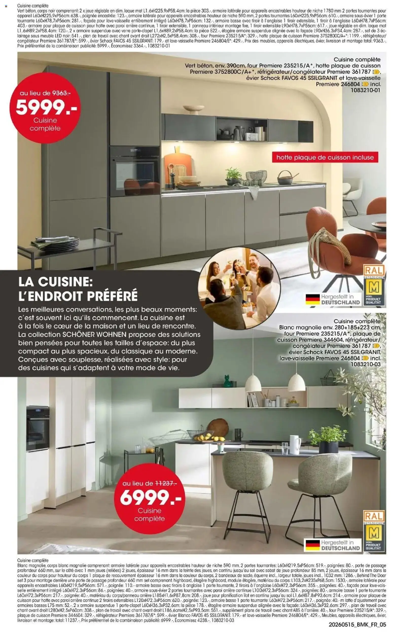 {H1} | Page: 5 | Produits: Meuble, Réfrigérateur, Étagère, Thé