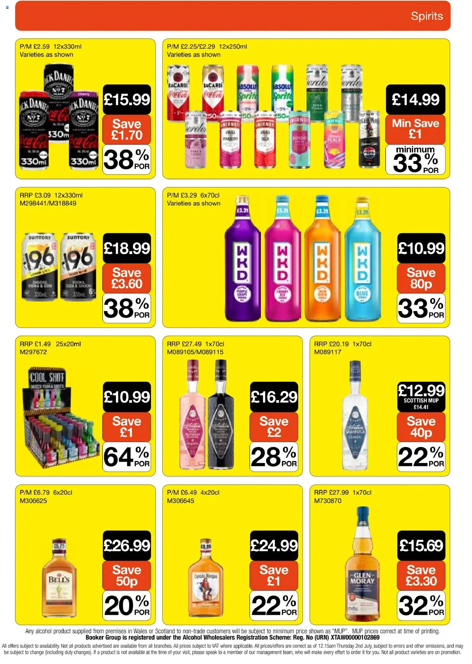 {H1} | Page: 17 | Products: Bacardi, Alcohol