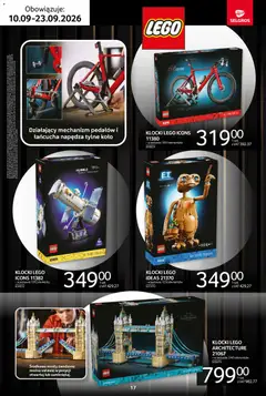 Pogląd oferty "Selgros cash&carry gazetka - Premium" - ważna od 10.09.2026 | Strona: 17 | Produkty: PC, Lego, Klocki Lego