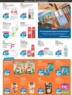 V-Markt Angebote ab 27.08.2026 gültig | Seite: 11 | Produkte: Sheba, Spülung, Tagescreme, Nachtcreme