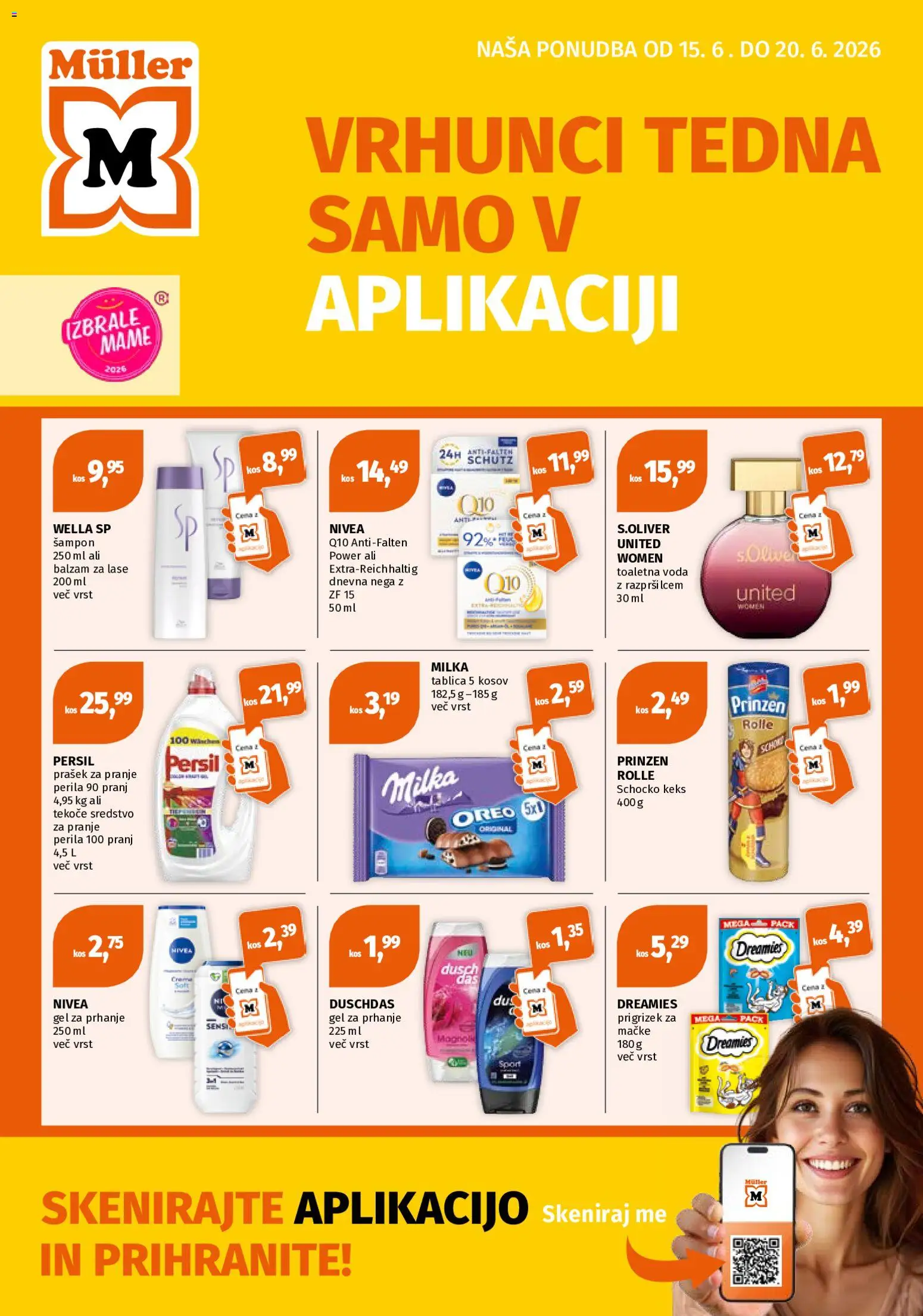 Novi Müller katalog ponudbe – veljaven od 15.06.2026 | Stran: 1