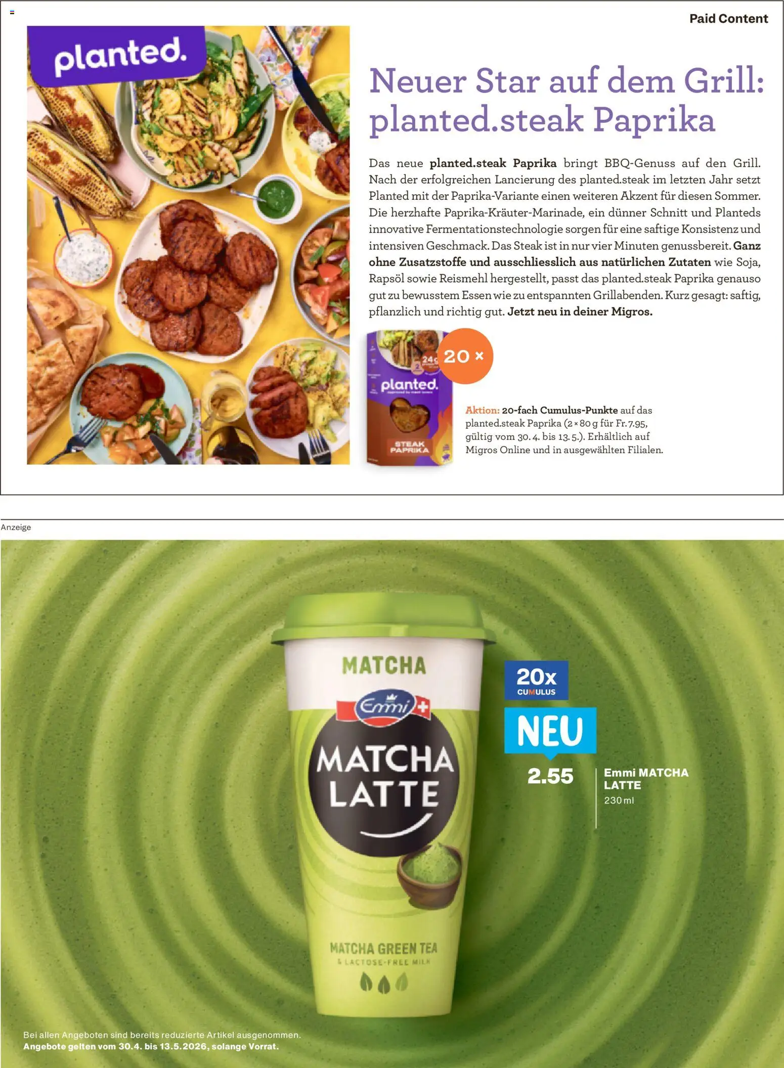 Migros aktionen Magazin | Angebote (29.04.2026 - 05.05.2026)