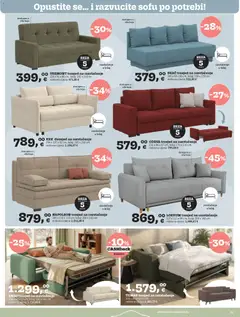 Prima Katalog - Pregled kataloga iz trgovine Prima, vrijedi od 01.05.2026 | Stranica: 11 | Proizvodi: Trosjed, Dvosjed