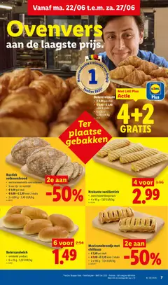 Lidl Folder week 26 - Voorbeeld van een folder van Lidl, geldig van 22.06.2026 | Pagina: 7