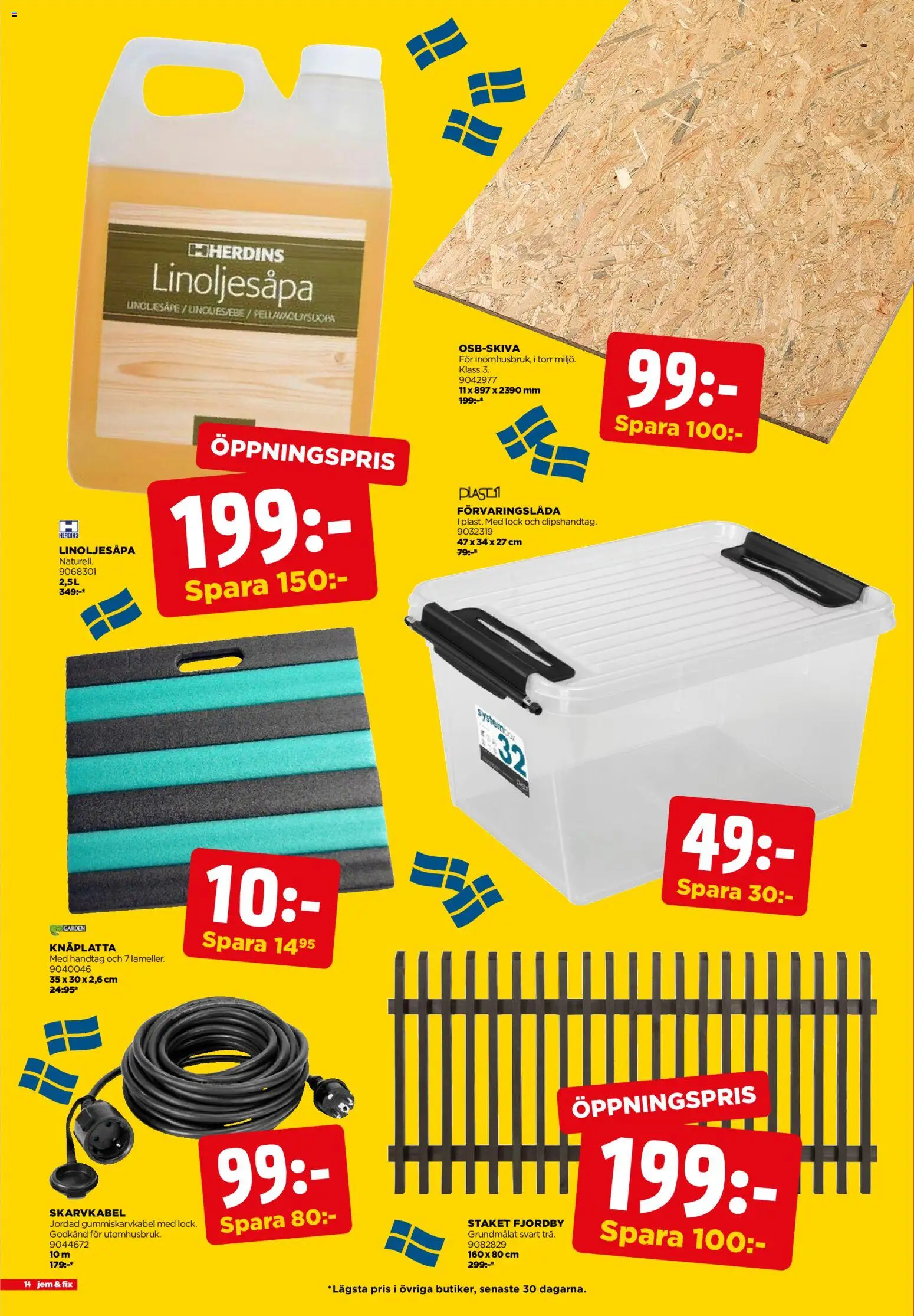 Jem & Fix reklamblad aktuell från 26.05.2026 | Sida: 14