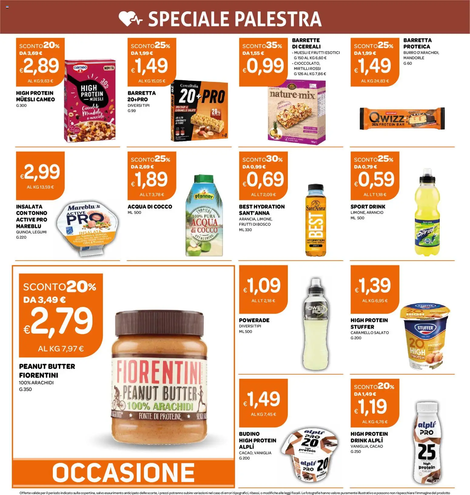 Volantino Ekom del 22/09/2026 | Pagina: 10 | Prodotti: Muesli, Burro, Tonno, Quinoa