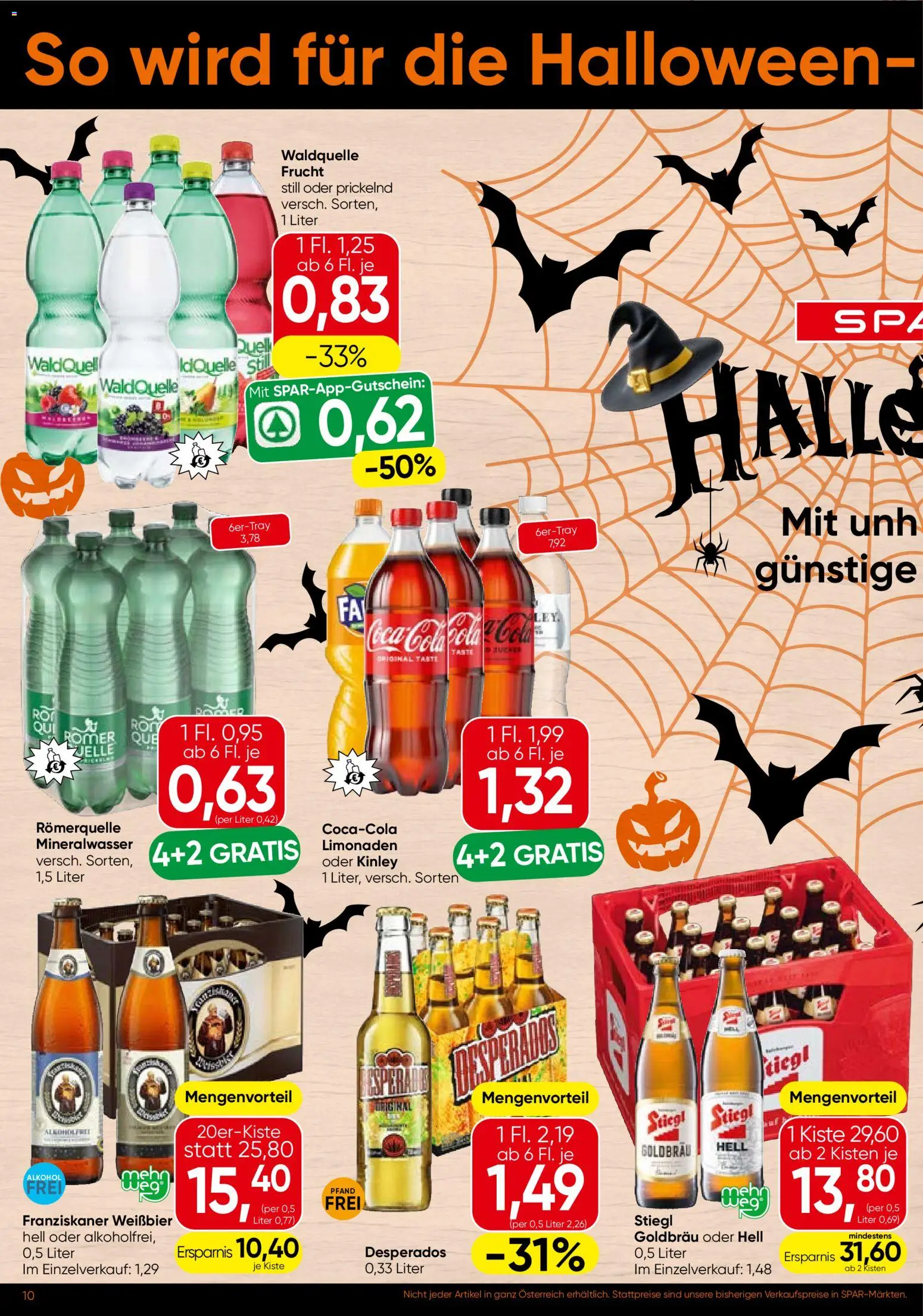 Spar Flugblatt gültig ab 22.10.2026 | Seite: 10
