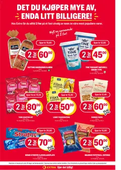 Forhåndsvisning av Coop Extra kundeavis gyldig fra 27.04.2026 | Side: 26 | Produkter: Yoghurt, Nøtter, Potetgull, Приправа