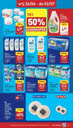 Aldi folder week 26 - Voorbeeld van een folder van Aldi, geldig van 22.06.2026 | Pagina: 33 | Producten: Salade, Douchegel, Wasmiddel
